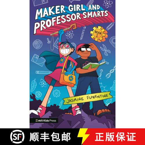 【3-4周达】精装 Maker Girl and Professor Smarts [9781536227642]