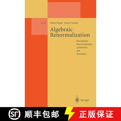 【3-4周达】Algebraic Renormalization : Perturbative Renormalization, Symmetries and Anomalies [9783662140406]