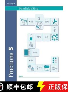 【3-4周达】Fractions, Decimals and Percentages Book 5 (Year 5, Ages 9-10) [9780721713830]