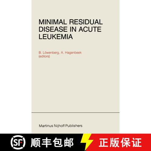 【3-4周达】Minimal Residual Disease in Acute Leukemia [9789401090025]