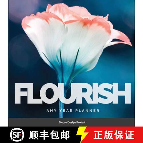 【3-4周达】Flourish: Any Year Planner [9781300706991]