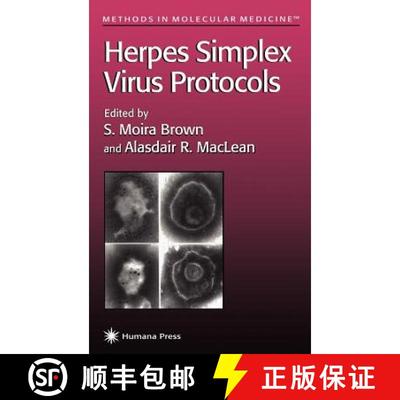 【3-4周达】Herpes Simplex Virus Protocols [9780896033474]