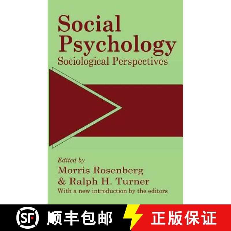 【3-4周达】Social Psychology: Sociological Perspectives [9781138532915]