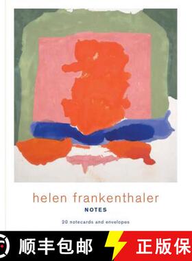 现货 Helen Frankenthaler Notes: 20 Notecards and Envelopes [9781452145808]