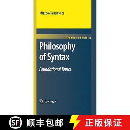 【3-4周达】Philosophy of Syntax : Foundational Topics [9789048132874]