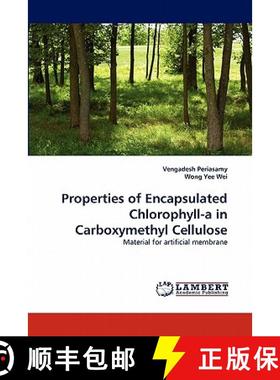 预订 Properties of Encapsulated Chlorophyll-a in Carboxymethyl Cellulose [9783844306392]
