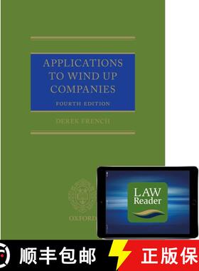 【3-4周达】Applications to Wind Up Companies (Book and Digital Pack) [With Access Code] [9780192844941]
