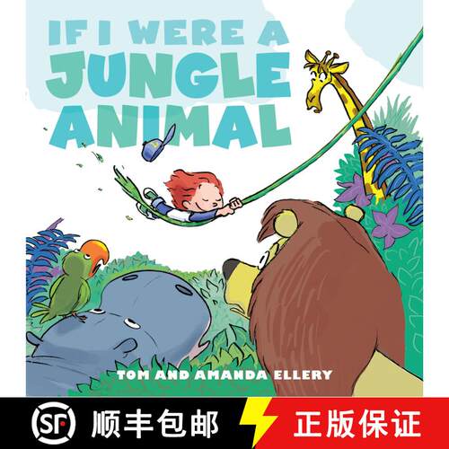 【3-4周达】精装 If I Were a Jungle Animal [9781416937784]
