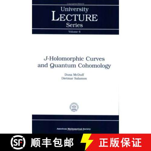 【3-4周达】J-holomorphic Curves and Quantum Cohomology [9780821803325]