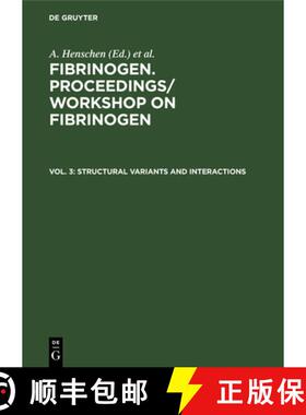 预订 Structural variants and interactions : Stockholm, Sweden, July 9-10, 1983 [9783110098068]