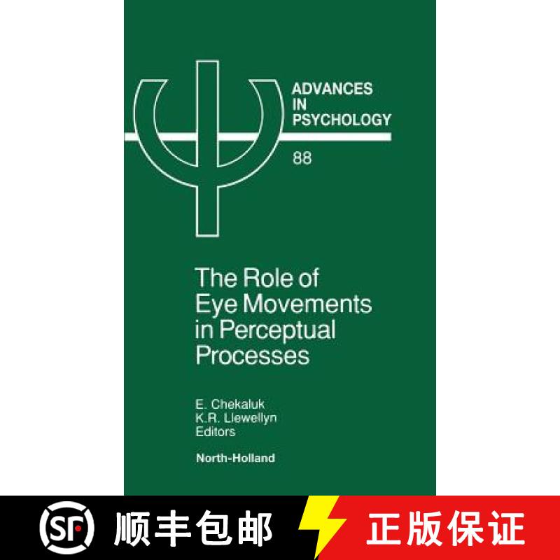 【3-4周达】The Role of Eye Movements in Perceptual Processes: Volume 88 [9780444890054]
