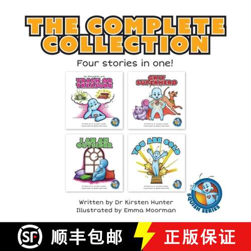 【3-4周达】Squish Series The Complete Collection: Four stories in one! [9781922742247]