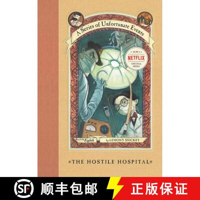 【3-4周达】A Series of Unfortunate Events #8: The Hostile Hospital [9780064408660]