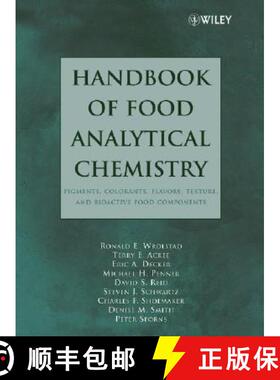 【3-4周达】Handbook Of Food Analytical Chemistry: Pigments, Colorants, Flavors, Texture, And Bioactiv... [9780471718178]