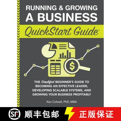 【3-4周达】Running & Growing a Business QuickStart Guide: The Simplified Beginner's Guide to Becoming... [9781636100630]