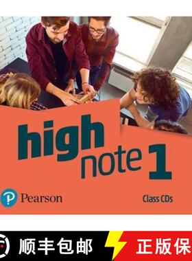 【3-4周达】High Note 1 Class Audio CDs [9781292209227]