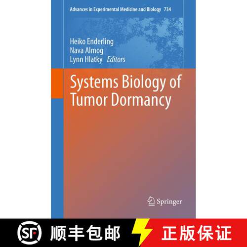 【3-4周达】精装 Systems Biology of Tumor Dormancy [9781461414445]