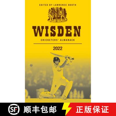 【3-4周达】Wisden Cricketers' Almanack 2022 [9781472991096]