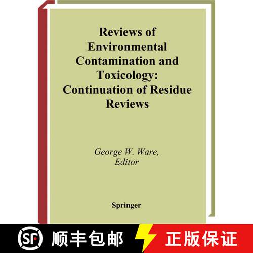 【3-4周达】精装 Reviews of Environmental Contamination and Toxicology : Continuation of Residue Reviews [9780387006208]