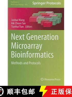 【3-4周达】Next Generation Microarray Bioinformatics : Methods and Protocols [9781617793998]