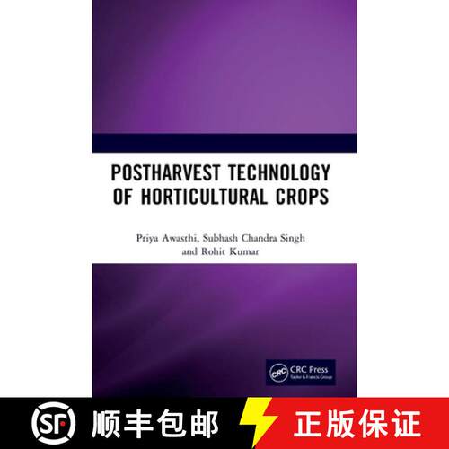【3-4周达】Postharvest Technology of Horticultural Crops [9781032627632]