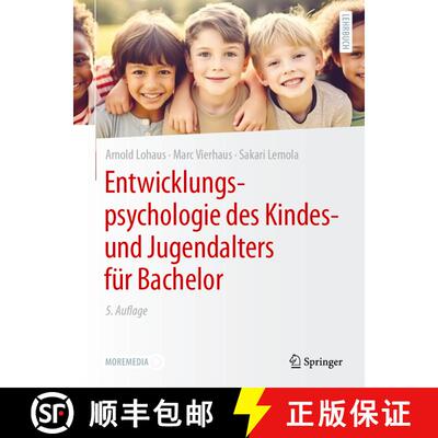 【3-4周达】Entwicklungspsychologie des Kindes- und Jugendalters für Bachelor (5. Auflage 2024) (5. A... [9783662693698]