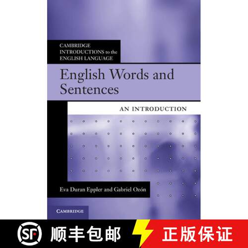 【3-4周达】精装 English Words and Sentences: An Introduction - English Words and Sentences: An Introd... [9781107001329]