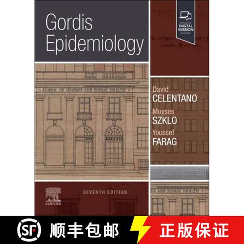 现货 流行病学第七版 Gordis Epidemiology [9780323877756]