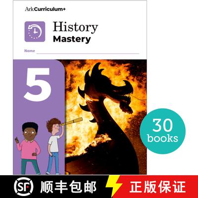【3-4周达】History Mastery: History Mastery Pupil Workbook 5 Pack of 30 [9781382034487]