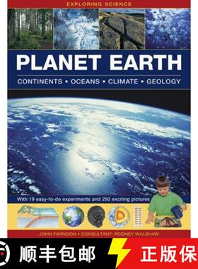 【3-4周达】Exploring Science: Planet Earth: Continents, Oceans, Climate, Geology; With 19 Easy-To-Do ... [9781861474025]