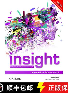 【3-4周达】Insight Intermediate Students Book (Ministry Approved) (Poland) [9780194002660]