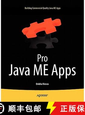 【3-4周达】Pro Java ME Apps: Building Commercial Quality Smartphone App (1st ed.) [9781430233275]