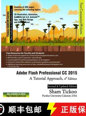 预订 Adobe Flash Professional CC 2015: A Tutorial Approach [9781942689256]