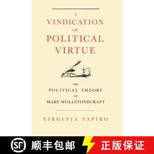 Virtue The Wollstonecraft Mary 4周达 9780226734910 Vindication Theory Political