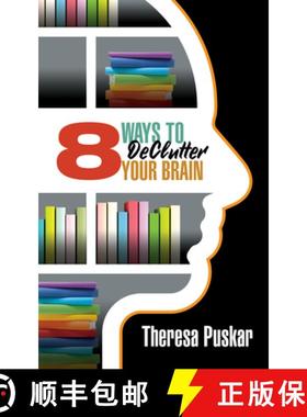 【3-4周达】8 Ways to Declutter Your Brain [9781722502669]