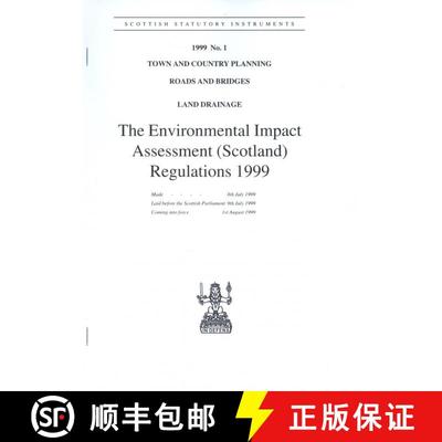 预订 The Environmental Impact Assessment (Scotland) 1999 Regulations [9780110591070]