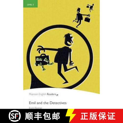 【3-4周达】Level 3: Emil and the Detectives Book and MP3 Pack [9781447925484]