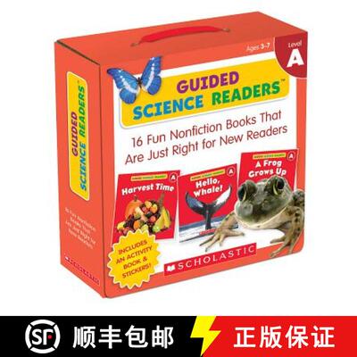 【3-4周达】Guided Science Readers: Level a (Parent Pack): 16 Fun Nonfiction Books That Are Just Right... [9780545650922]