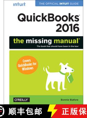【3-4周达】QuickBooks 2016: The Missing Manual: The Official Intuit Guide to QuickBooks 2016 [9781491917893]