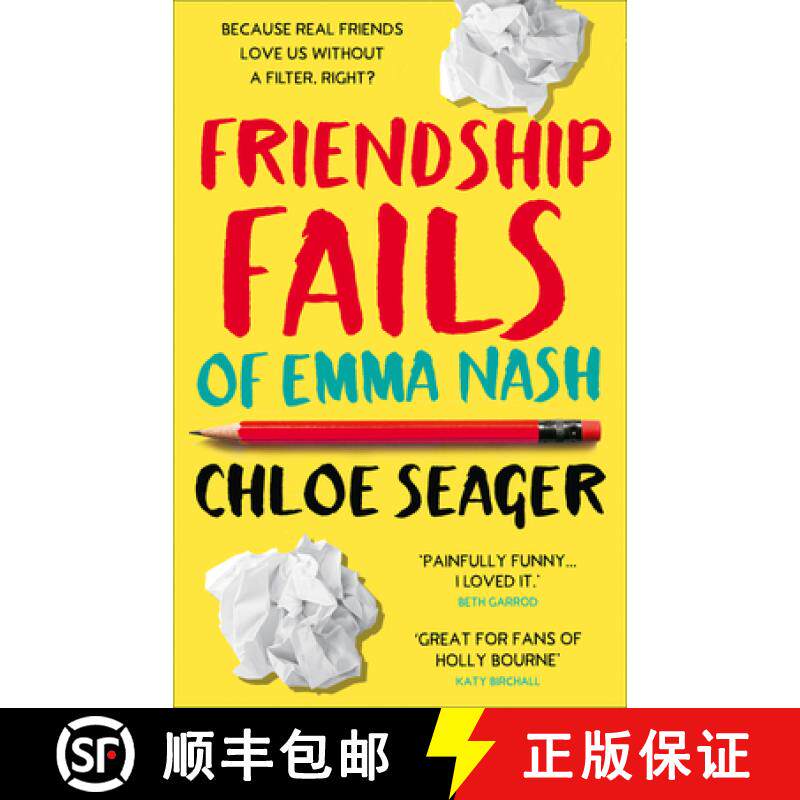 【3-4周达】Friendship Fails of Emma Nash [9780008221171]