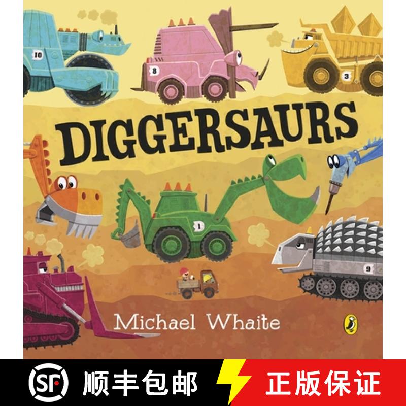 【3-4周达】Diggersaurs [9780241426012]