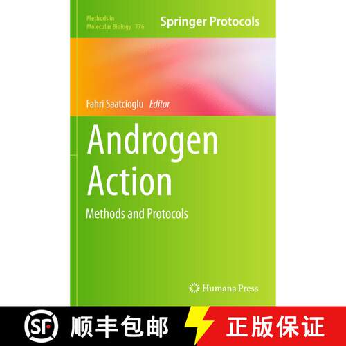 【3-4周达】精装 Androgen Action : Methods and Protocols [9781617792427]