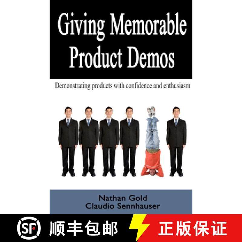【3-4周达】Giving Memorable Product Demos [9780557076482]
