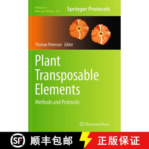 【3-4周达】Plant Transposable Elements : Methods and Protocols (Softcover reprint of the original 1st... [9781493962716]