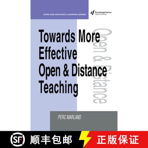 【3-4周达】精装 Towards More Effective Open and Distance Learning Teaching [9780749421892]