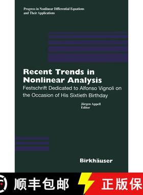 【3-4周达】Recent Trends in Nonlinear Analysis : Festschrift Dedicated to Alfonso Vignoli on the Occa... [9783034895569]