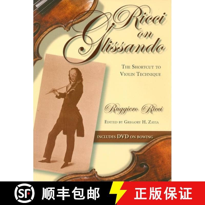 【3-4周达】Ricci on Glissando: The Shortcut to Violin Technique [9780253219336]