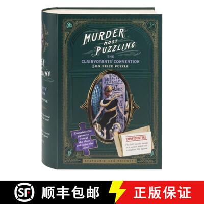 【3-4周达】Murder Most Puzzling: The Clairvoyants' Convention 500-Piece Puzzle [9781797209555]