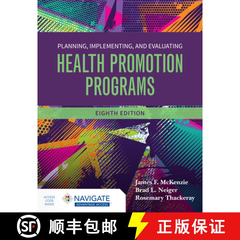 【3-4周达】Planning, Implementing and Evaluating Health Promotion Programs with Navigate Advantage Ac... [9781284228649]