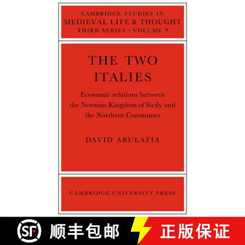 预订 Two Italies: Economic Relations Between the Norman Kingdom of Sicily and the Northern Communes -... [9780521023061]